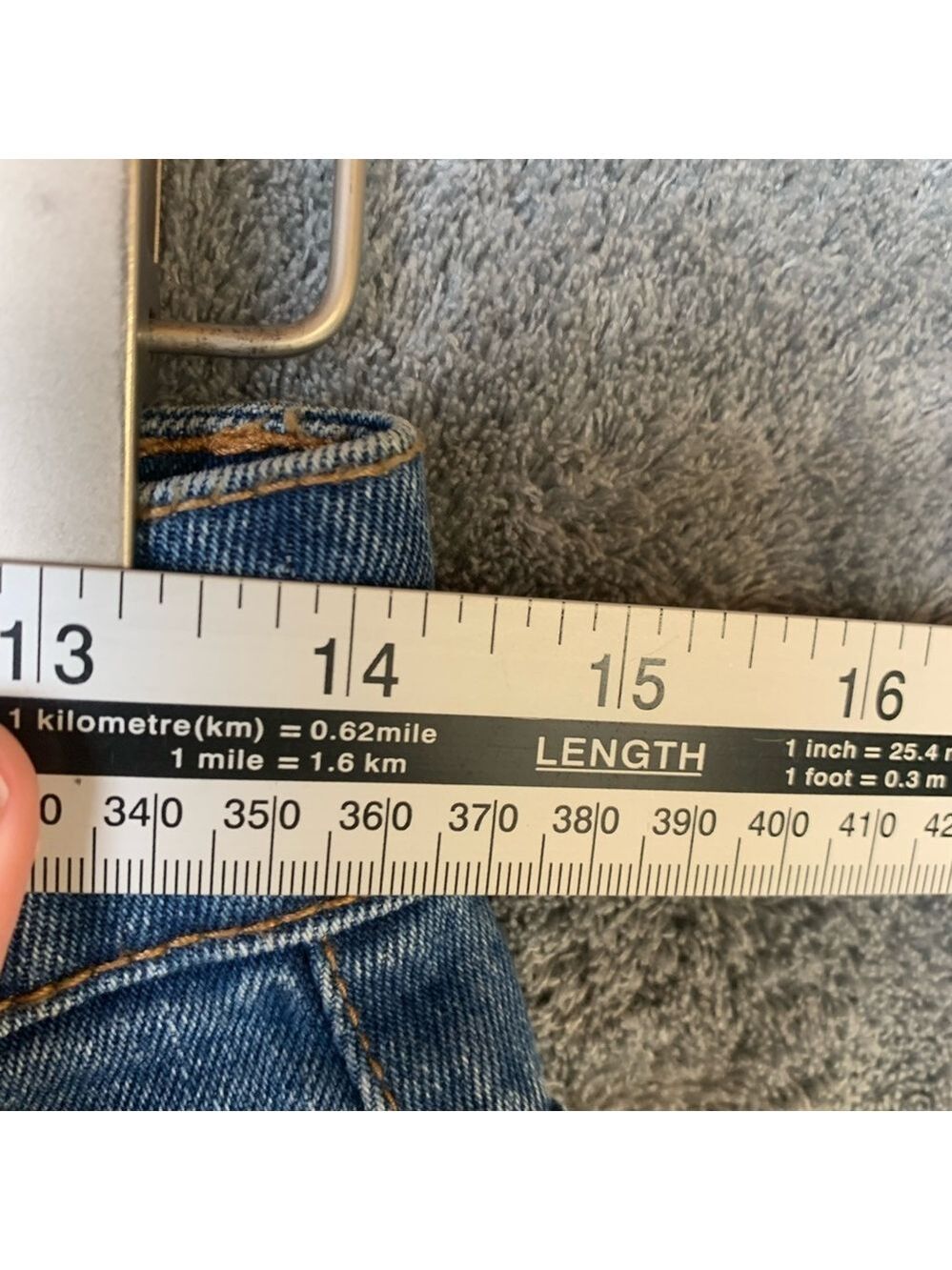NWT! Twik Soul High Rise Straight Leg Size 28 Jeans Organic Cotton - Picture 6 of 12